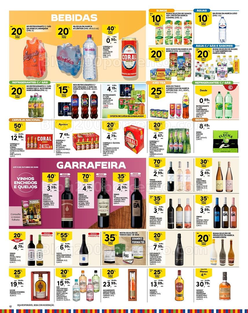 Antevisão Folheto CONTINENTE Madeira Promoções de 8 a 14 outubro