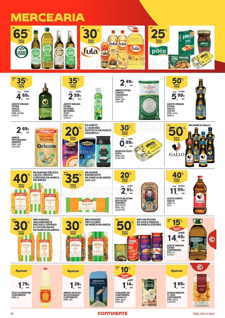 Antevisão Folheto CONTINENTE Bom Dia Promoções de 13 a 19 outubro