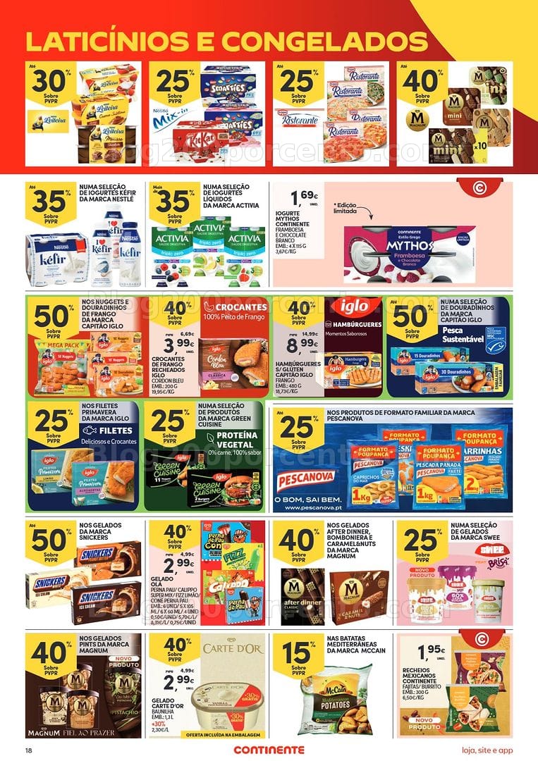Antevisão Folheto CONTINENTE Bom Dia Promoções de 13 a 19 outubro