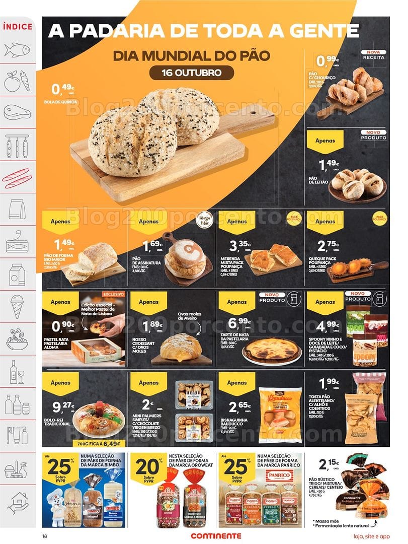 Antevisão Folheto CONTINENTE Promoções de 13 a 19 outubro - Edição Digital