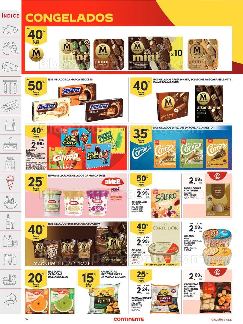 Antevisão Folheto CONTINENTE Promoções de 13 a 19 outubro - Edição Digital