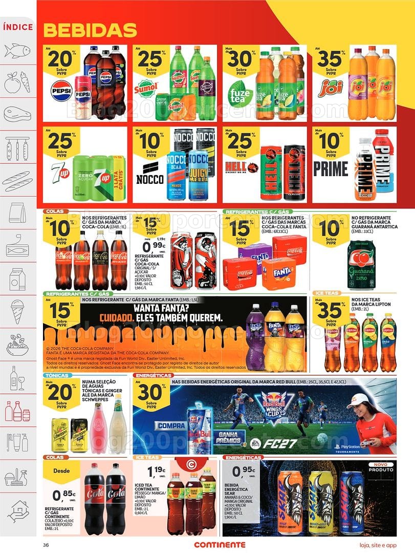 Antevisão Folheto CONTINENTE Promoções de 13 a 19 outubro - Edição Digital