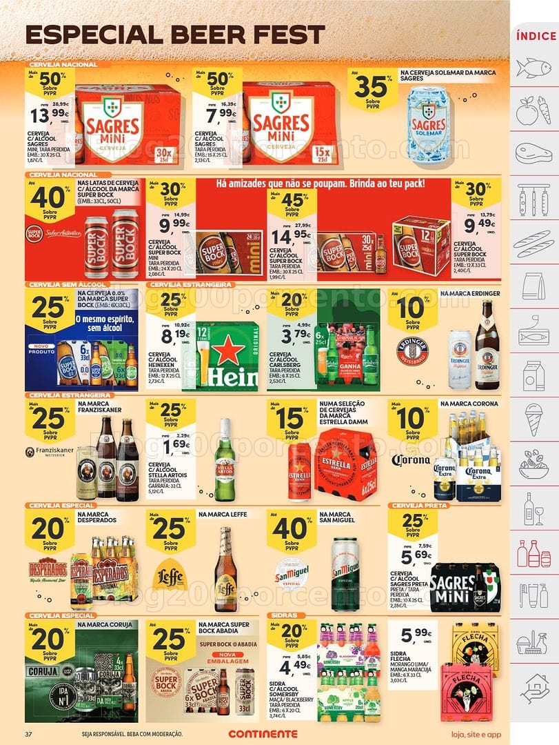 Antevisão Folheto CONTINENTE Promoções de 13 a 19 outubro - Edição Digital