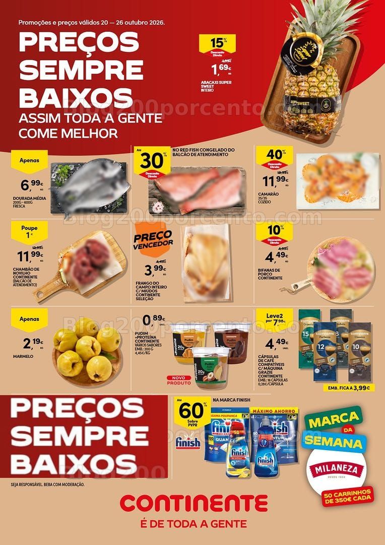 Antevisão Folheto CONTINENTE Bom Dia Promoções de 20 a 26 outubro