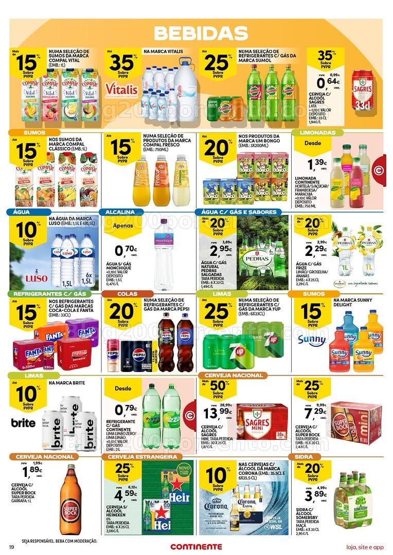 Antevisão Folheto CONTINENTE Bom Dia Promoções de 20 a 26 outubro