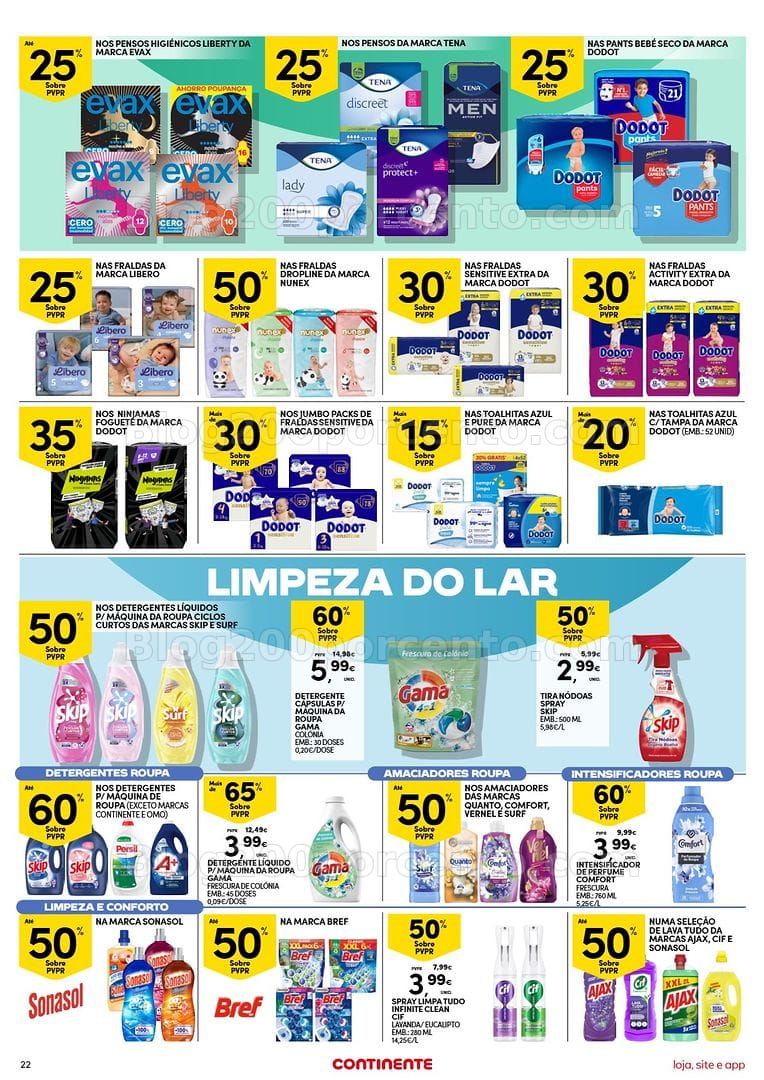 Antevisão Folheto CONTINENTE Bom Dia Promoções de 20 a 26 outubro