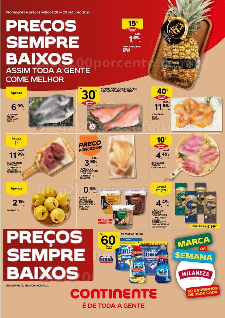 Antevisão Folheto CONTINENTE Promoções de 20 a 26 outubro - Edição Digital