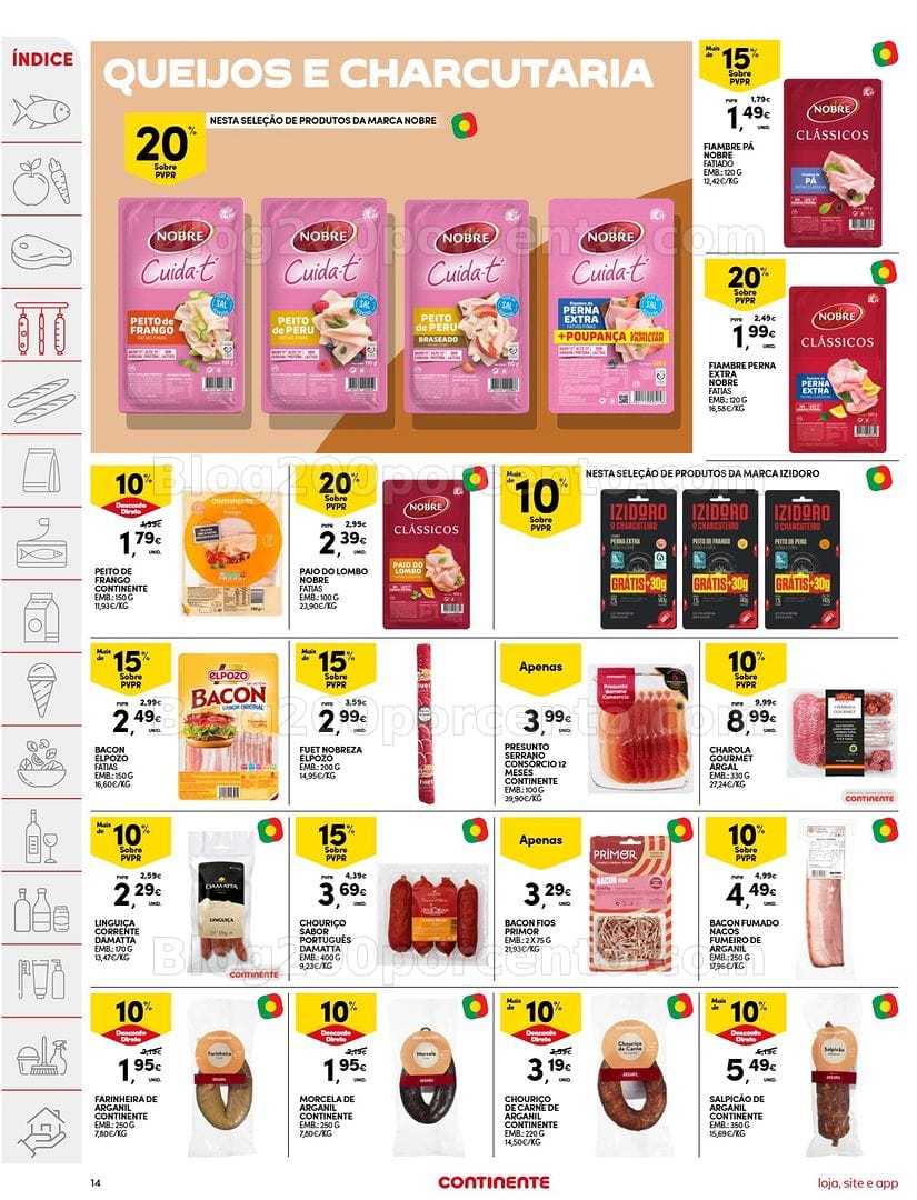 Antevisão Folheto CONTINENTE Promoções de 20 a 26 outubro - Edição Digital
