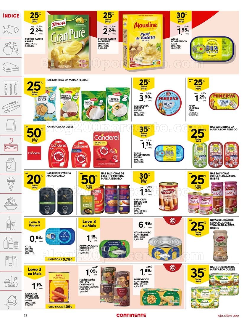 Antevisão Folheto CONTINENTE Promoções de 20 a 26 outubro - Edição Digital