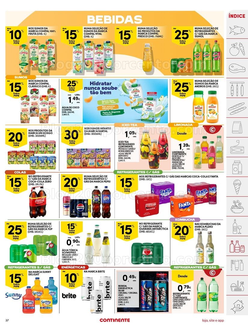 Antevisão Folheto CONTINENTE Promoções de 20 a 26 outubro - Edição Digital