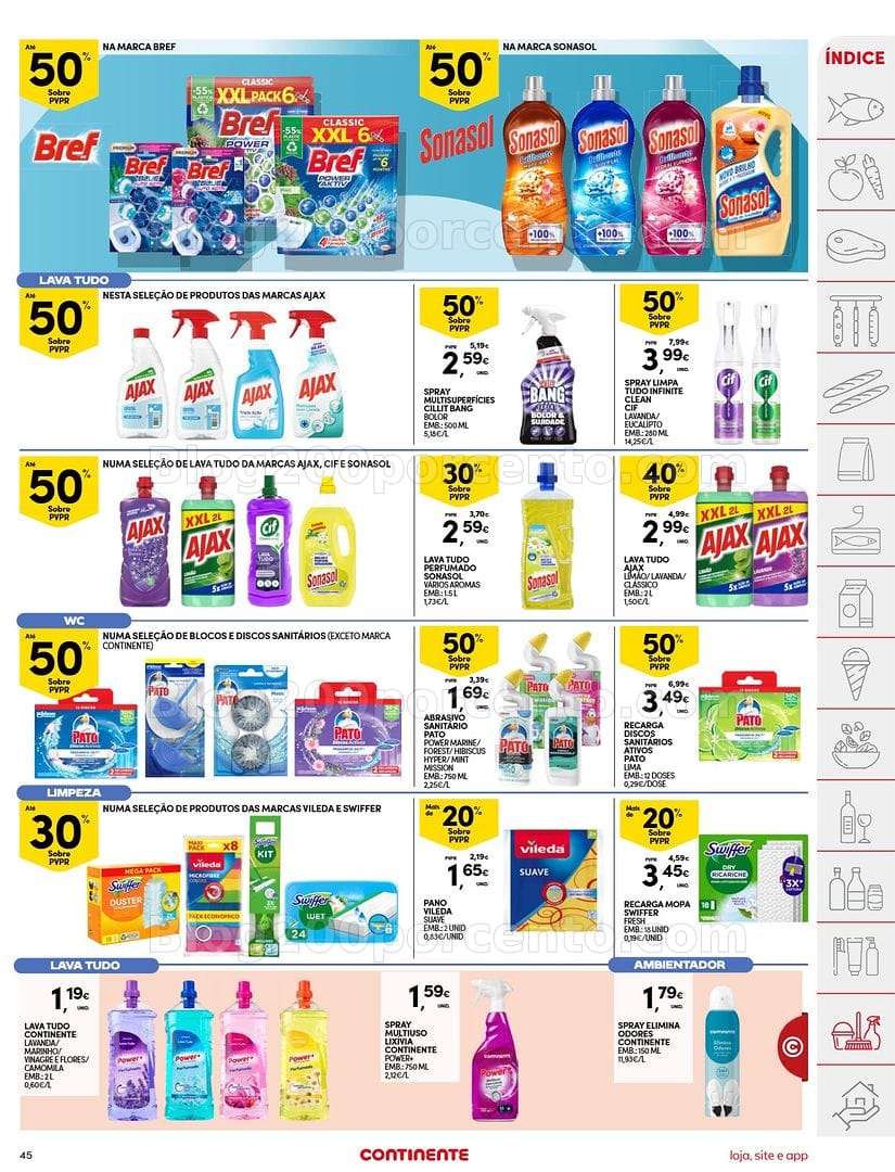 Antevisão Folheto CONTINENTE Promoções de 20 a 26 outubro - Edição Digital