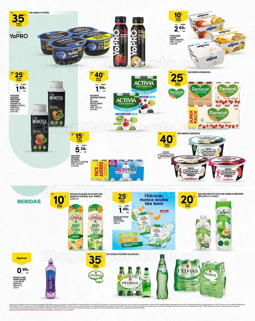 Antevisão Folheto CONTINENTE Madeira Promoções de 20 a 26 outubro