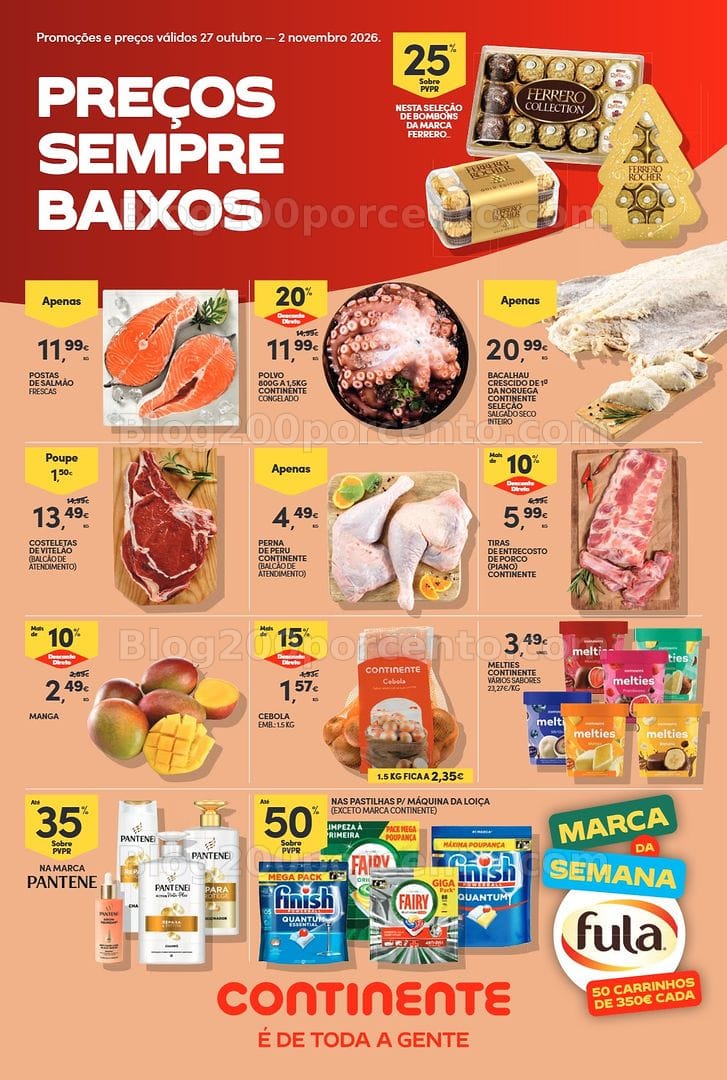 Antevisão Folheto CONTINENTE Bom Dia Promoções de 27 outubro a 2 novembro