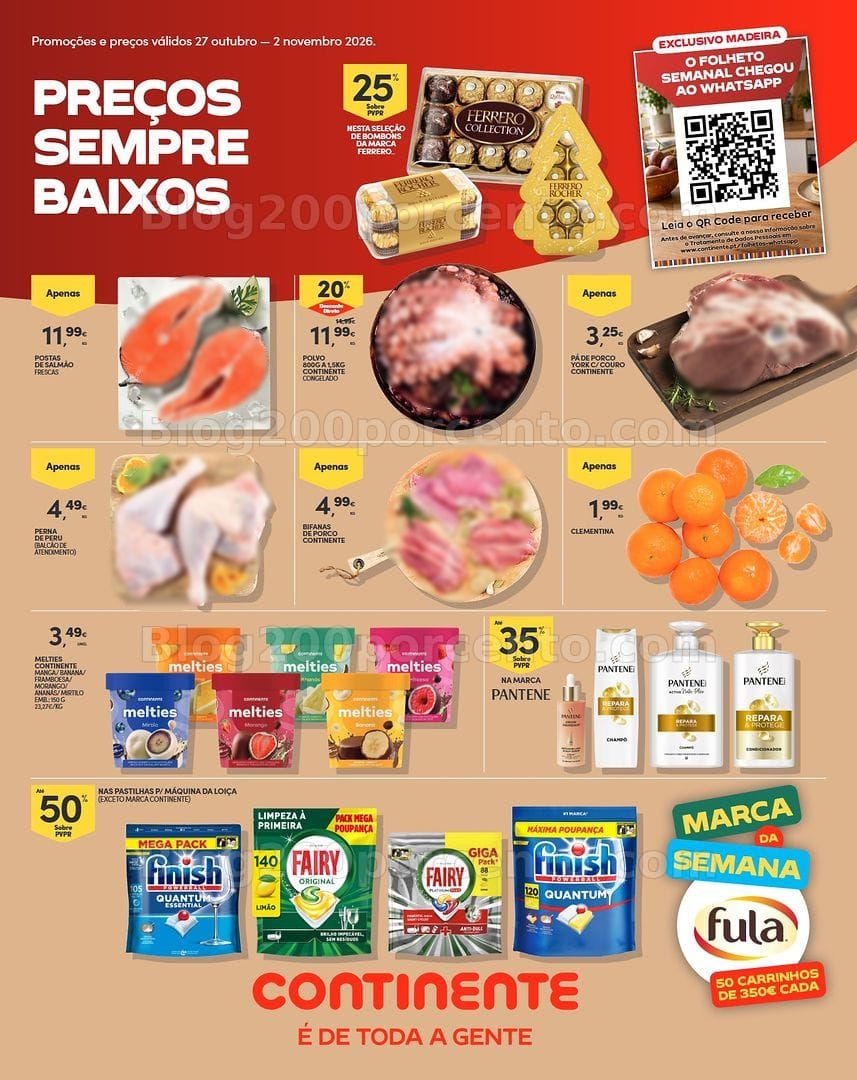 Antevisão Folheto CONTINENTE Madeira Promoções de 27 outubro a 2 novembro