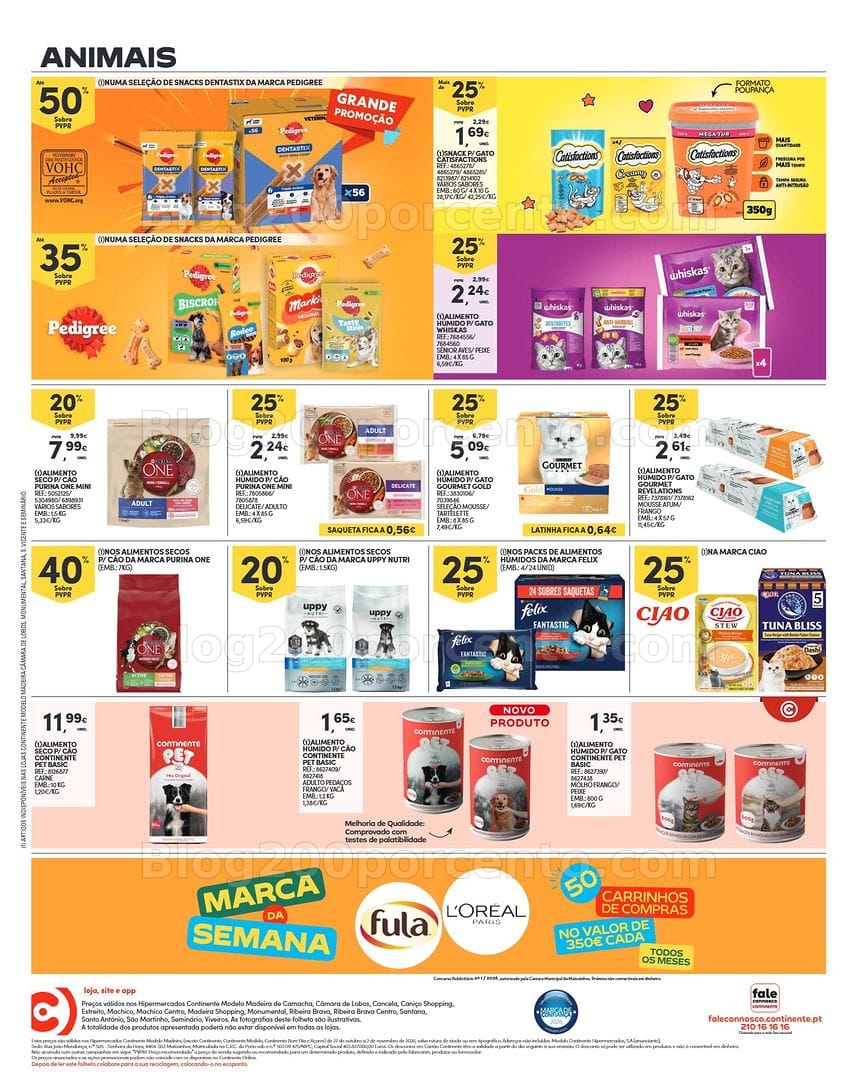 Antevisão Folheto CONTINENTE Madeira Promoções de 27 outubro a 2 novembro