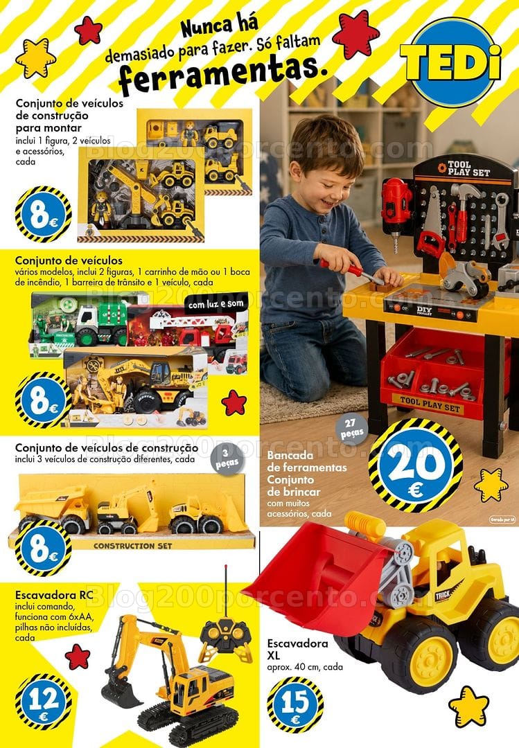 Antevisão Folheto TEDI Ofertas e Brinquedos de Natal Promoções de 24 outubro a 28 novembro