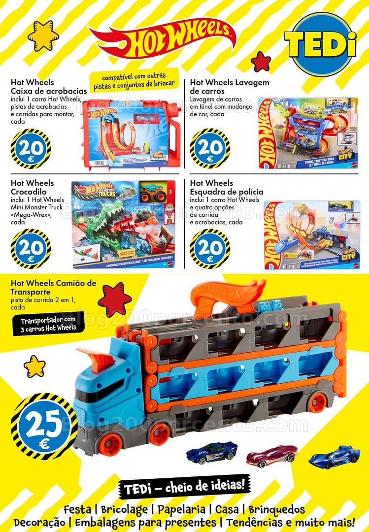 Antevisão Folheto TEDI Ofertas e Brinquedos de Natal Promoções de 24 outubro a 28 novembro