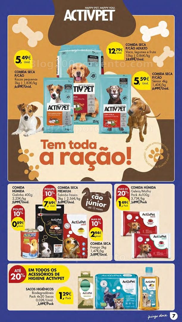 Antevisão Folheto PINGO DOCE Açores Feira Animal Promoções de 1 a 14 outubro