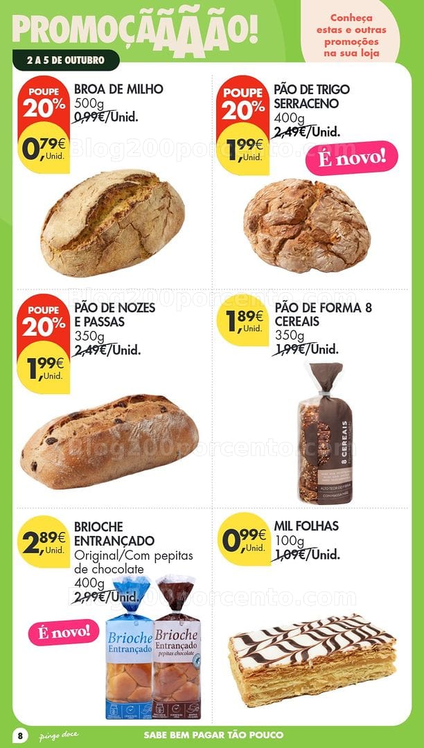 Antevisão Folheto PINGO DOCE Promoções Fim de Semana - 2 a 4 outubro