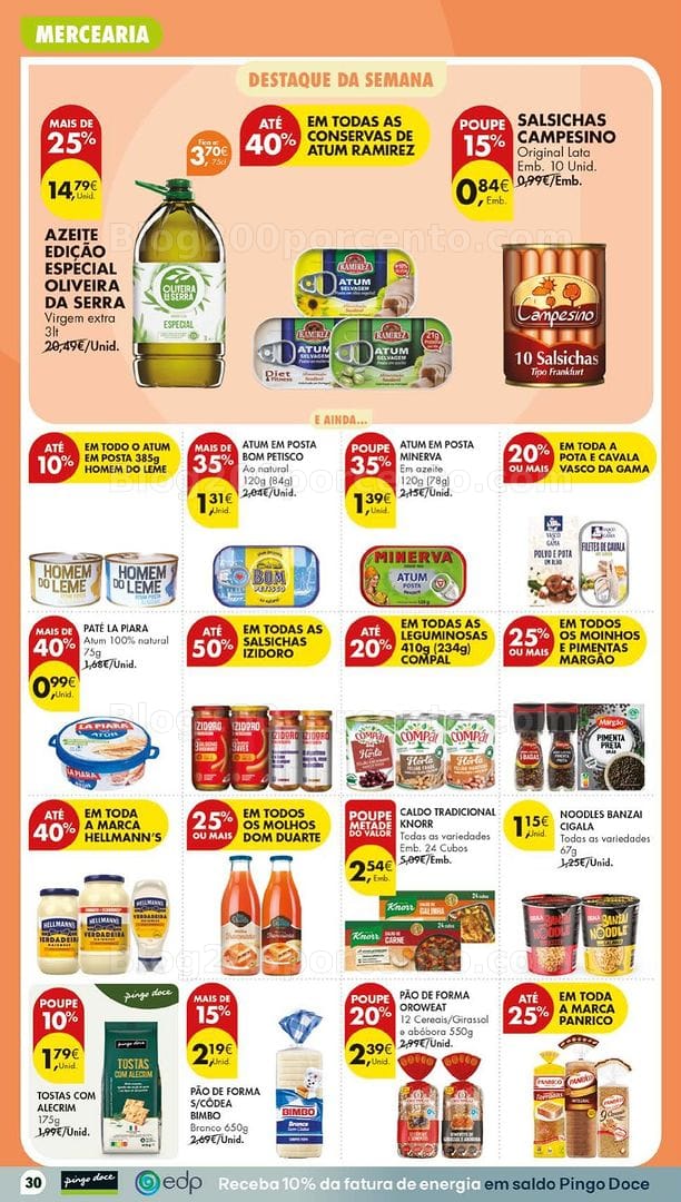 Antevisão Folheto PINGO DOCE Lojas Grandes Promoções de 6 a 12 outubro
