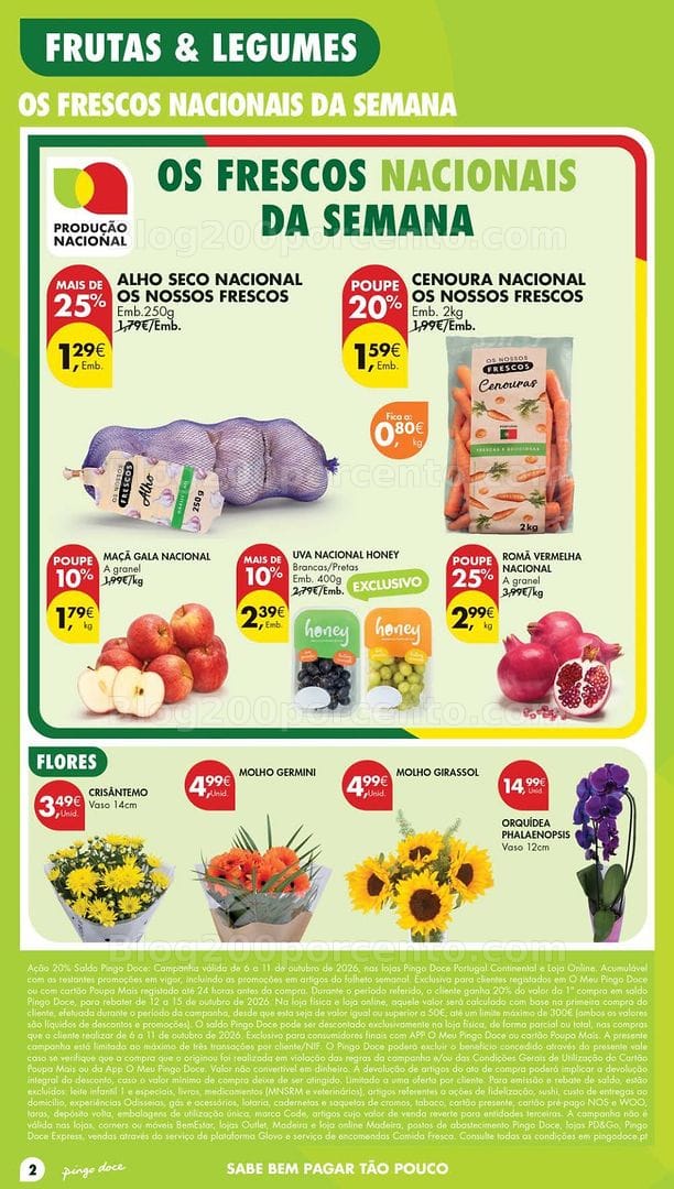 Antevisão Folheto PINGO DOCE Promoções de 6 a 12 outubro - Edição Digital