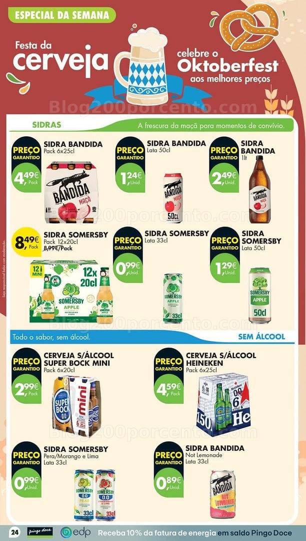 Antevisão Folheto PINGO DOCE Promoções de 6 a 12 outubro - Edição Digital