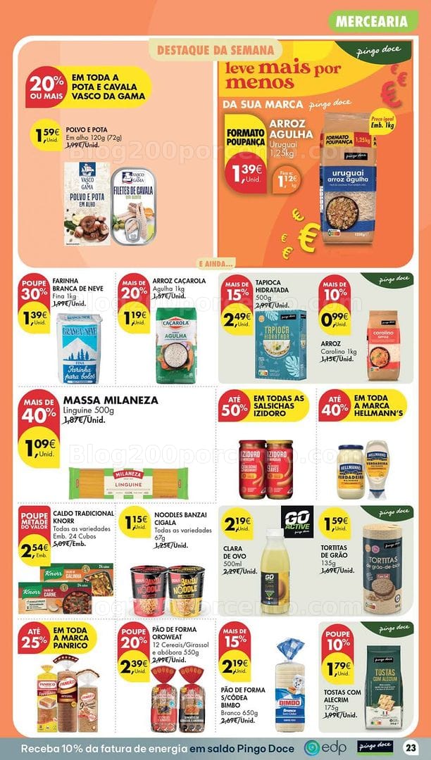 Antevisão Folheto PINGO DOCE Lojas Pequenas Promoções de 6 a 12 outubro