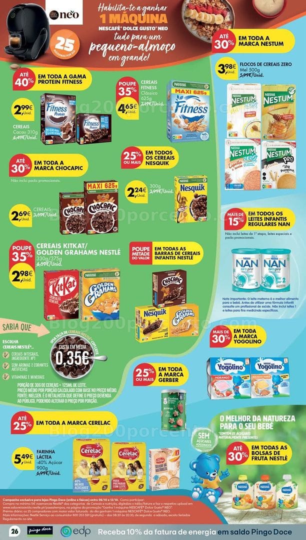 Antevisão Folheto PINGO DOCE Lojas Pequenas Promoções de 6 a 12 outubro