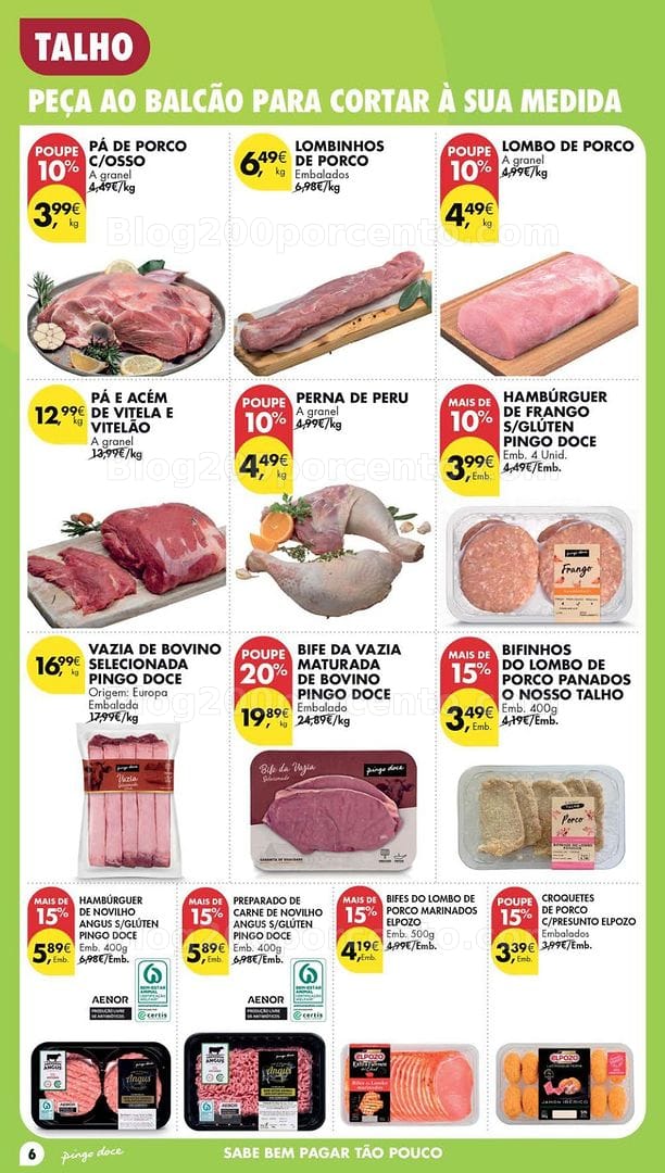 Antevisão Folheto PINGO DOCE Lojas Pequenas Promoções de 6 a 12 outubro