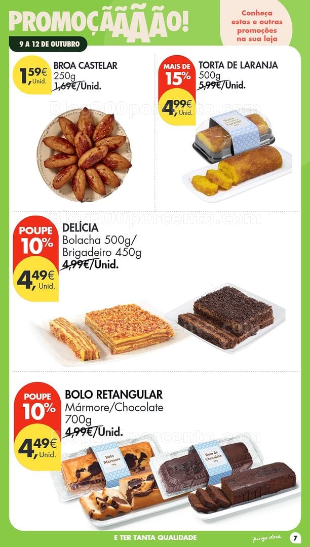 Antevisão Folheto PINGO DOCE Promoções Fim de Semana - 9 a 12 outubro