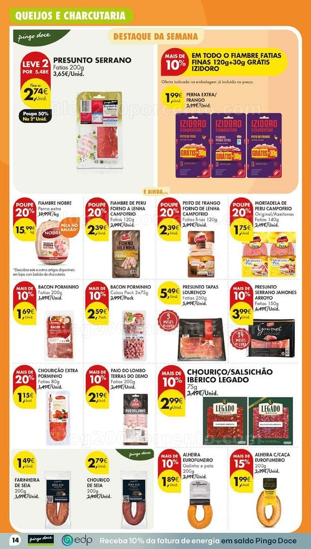 Antevisão Folheto PINGO DOCE Lojas Grandes Promoções de 13 a 19 outubro