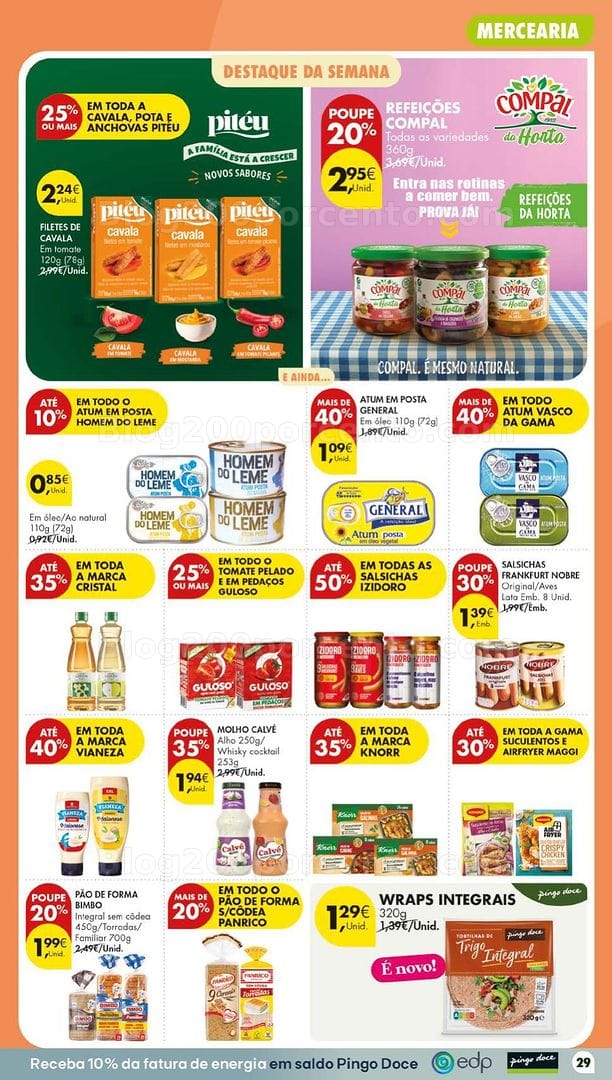 Antevisão Folheto PINGO DOCE Lojas Grandes Promoções de 13 a 19 outubro