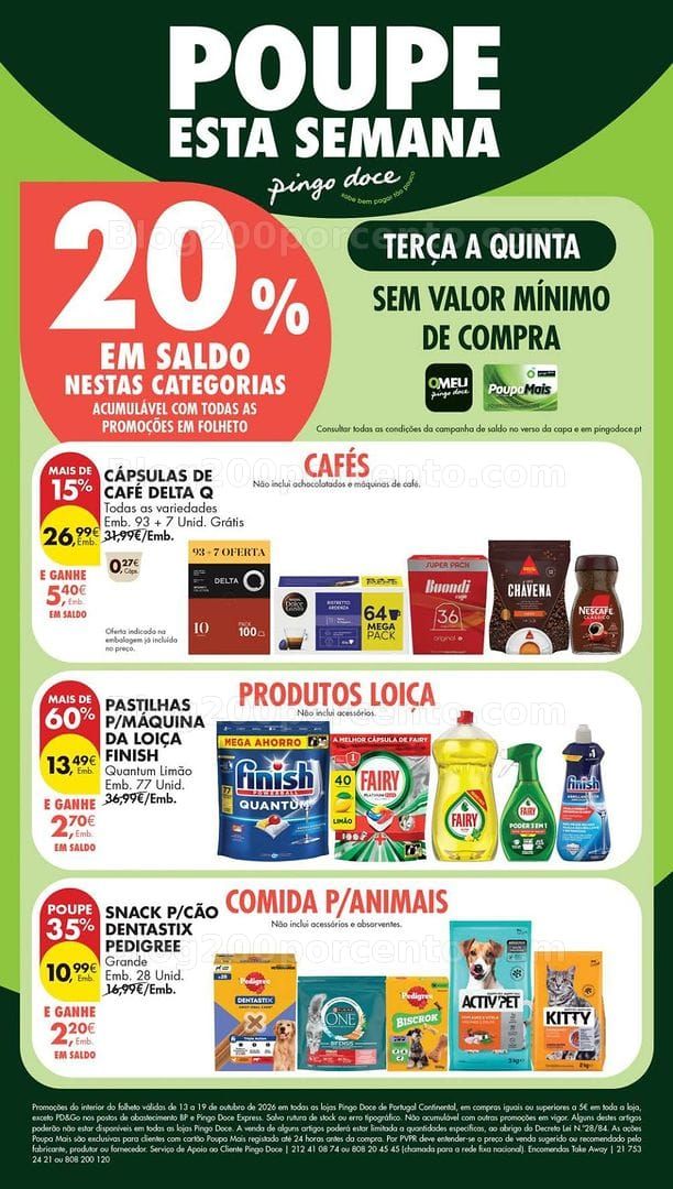 Antevisão Folheto PINGO DOCE Promoções de 13 a 19 outubro - Edição Digital