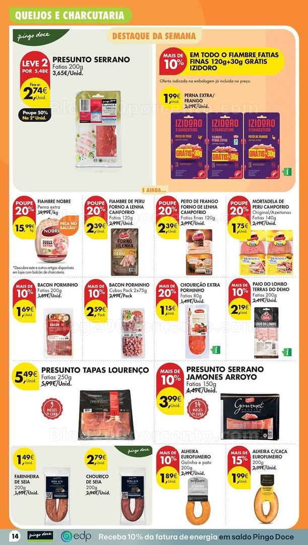 Antevisão Folheto PINGO DOCE Lojas Médias Promoções de 13 a 19 outubro - Edição Digital