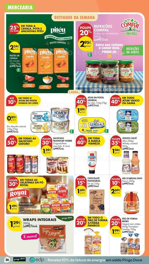 Antevisão Folheto PINGO DOCE Lojas Médias Promoções de 13 a 19 outubro - Edição Digital