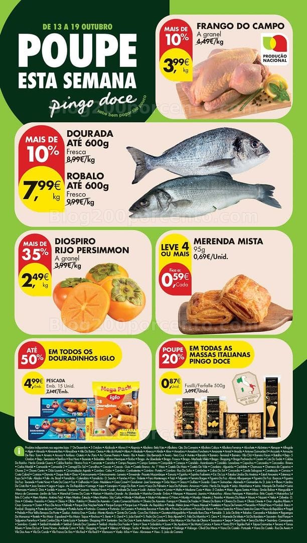 Antevisão Folheto PINGO DOCE Lojas Médias Promoções de 13 a 19 outubro - Edição Digital