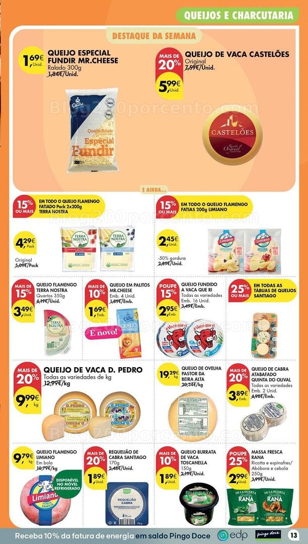 Antevisão Folheto PINGO DOCE Lojas Pequenas Promoções de 13 a 19 outubro