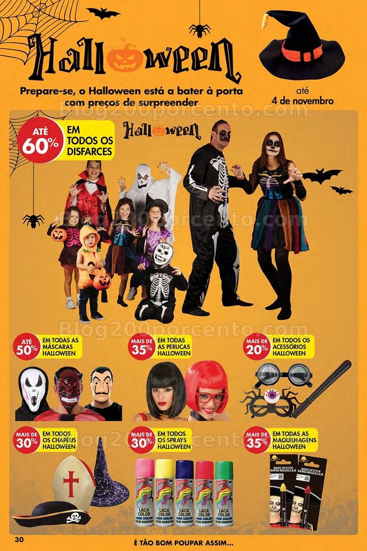 Antevisão Folheto PINGO DOCE Halloween Açores Promoções de 15 a 21 outubro