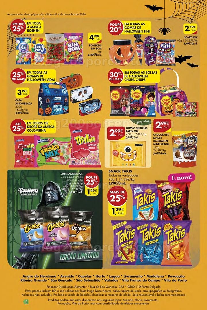 Antevisão Folheto PINGO DOCE Açores Promoções de 15 a 21 outubro