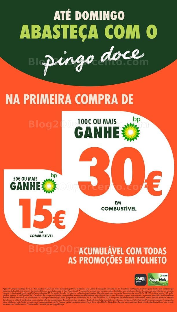Antevisão Folheto PINGO DOCE Promoções Fim de Semana - 16 a 18 outubro