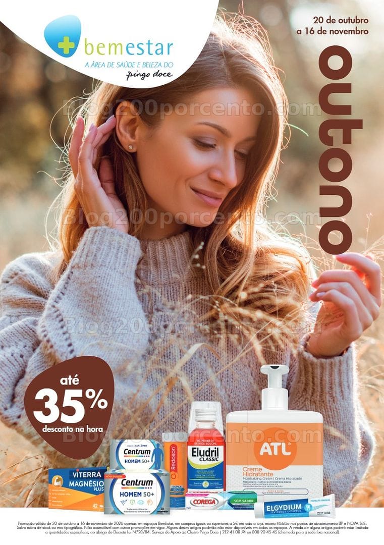 Antevisão Folheto PINGO DOCE Corners BemEstar Promoções de Outono 20 outubro a 16 novembro