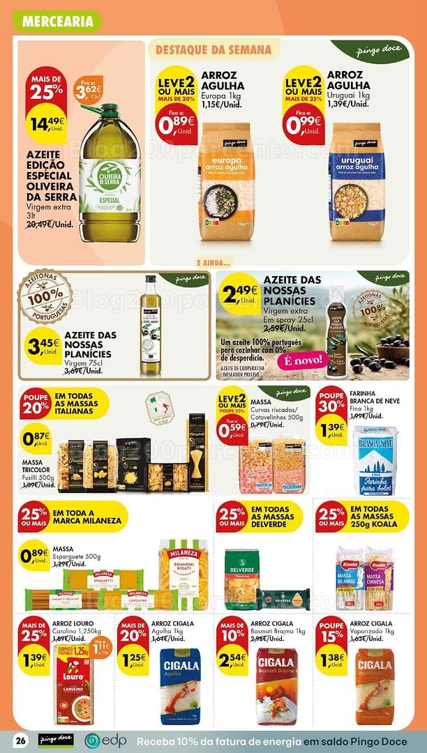 Antevisão Folheto PINGO DOCE Lojas Grandes Promoções de 20 a 26 outubro