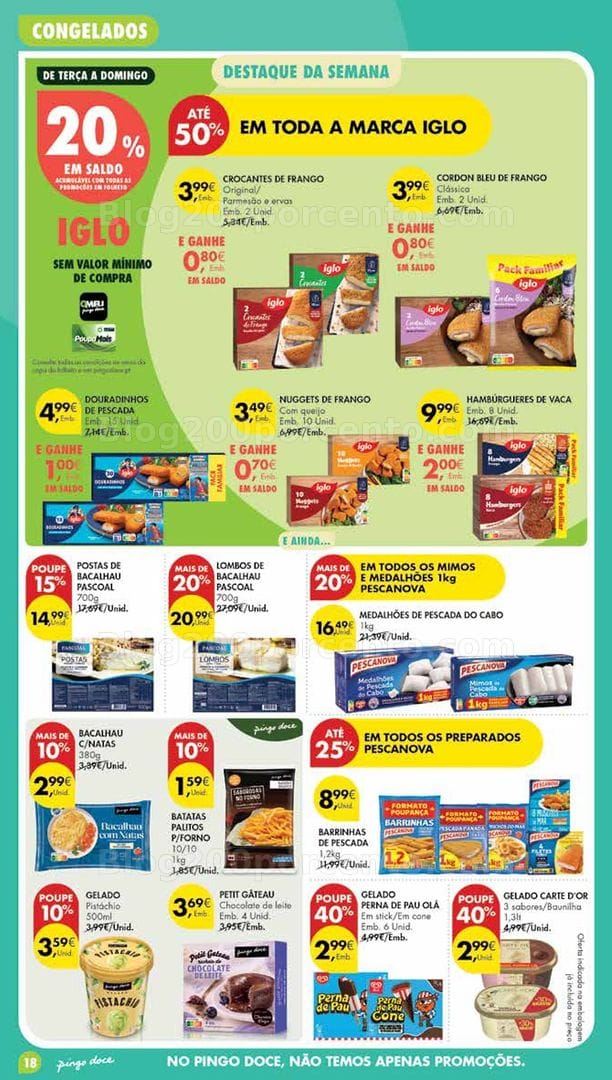 Antevisão Folheto PINGO DOCE Madeira Promoções de 20 a 26 outubro