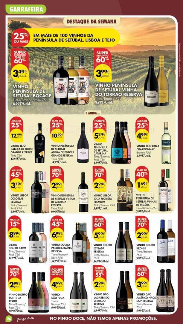 Antevisão Folheto PINGO DOCE Madeira Promoções de 20 a 26 outubro