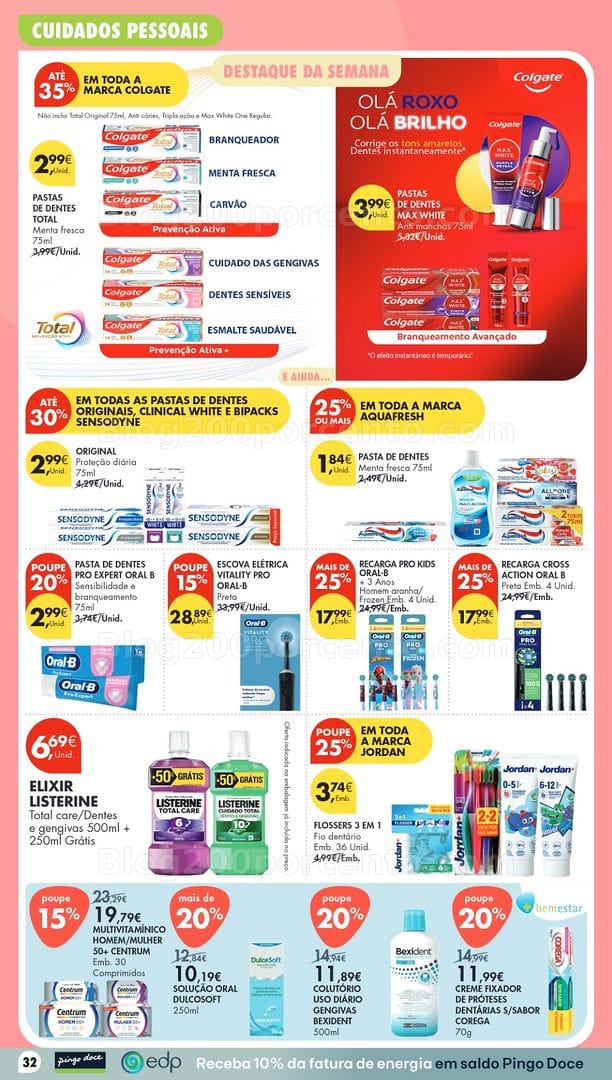 Antevisão Folheto PINGO DOCE Promoções de 20 a 26 outubro - Edição Digital