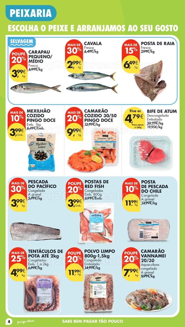 Antevisão Folheto PINGO DOCE Promoções de 20 a 26 outubro - Edição Digital