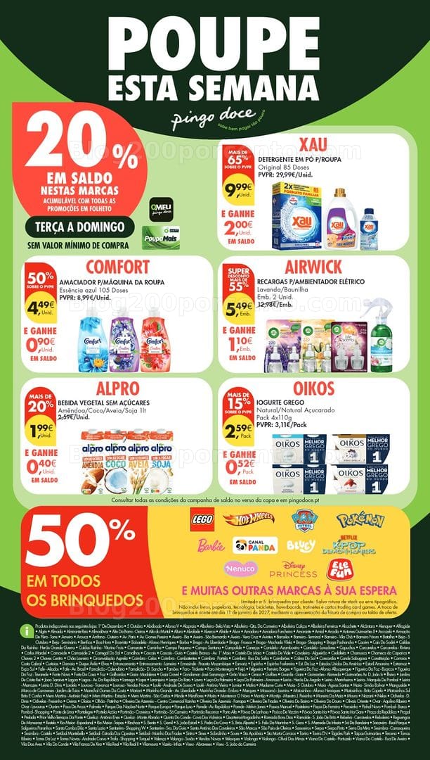 Antevisão Folheto PINGO DOCE Promoções de 20 a 26 outubro - Edição Digital