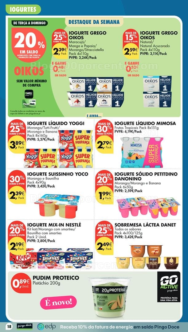 Antevisão Folheto PINGO DOCE Lojas Pequenas Promoções de 20 a 26 outubro