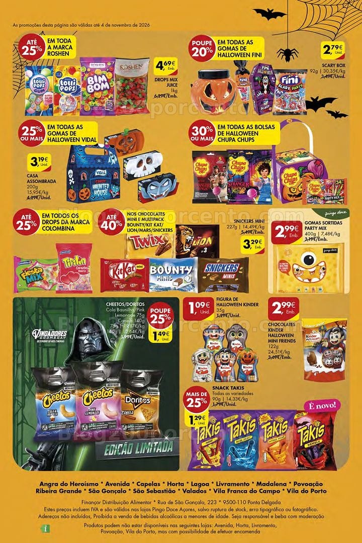 Antevisão Folheto PINGO DOCE Açores Promoções de 22 a 28 outubro