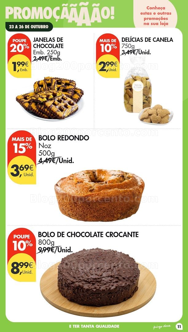 Antevisão Folheto PINGO DOCE Promoções Fim de Semana - 23 a 26 outubro